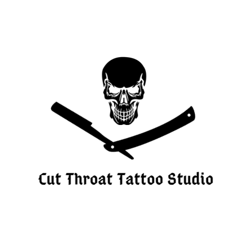 Cut Throat Tattoo Studio Logo
